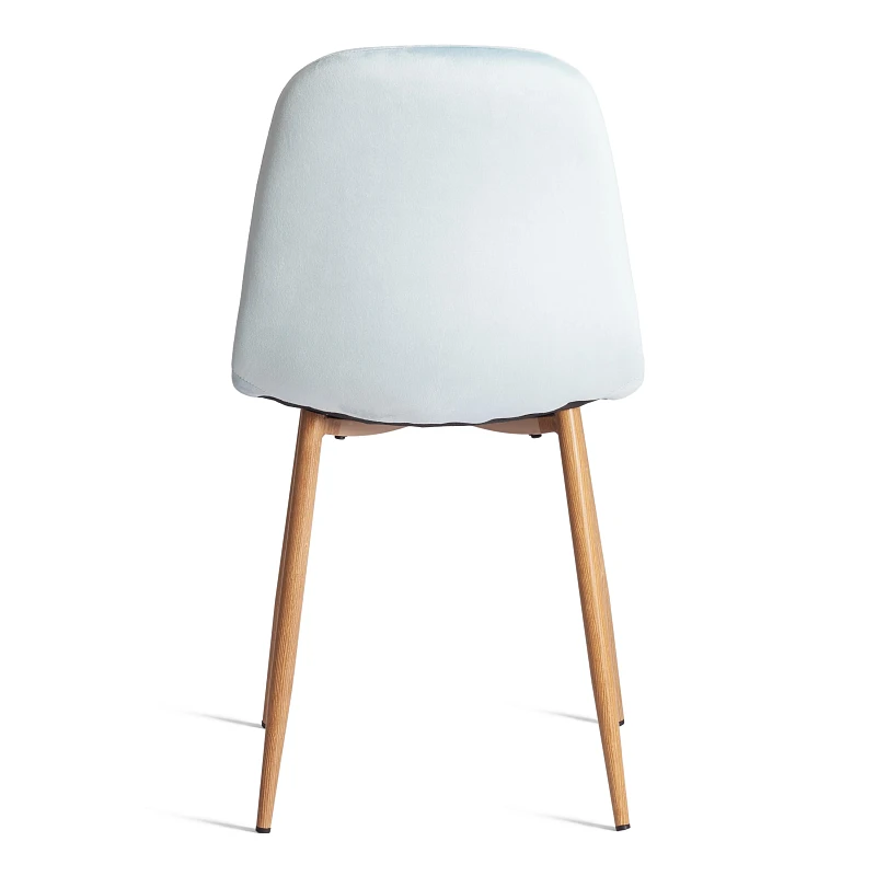 Стул BREEZE (mod. 4724), Велюр/металл, 44 х 53 х 87 см, Aquamarine (аквамарин) HLR16 / натуральный | изображение 3