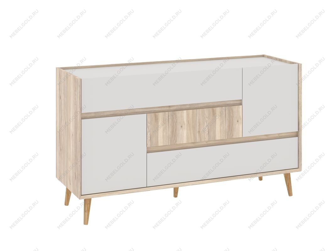 Комод, Аврора (1400*453*809) Дуб Мария/Кашемир, 12704