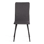 Стул обеденный La Rousse, NEW, ткань рогожка, тёмно-серый, F68, 45х55х93 см | изображение 4