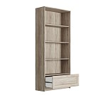 БРИМНЭС / СИРИУС Стеллаж ИКЕА / IKEA 1 ящик 78х190 сонома | изображение 2