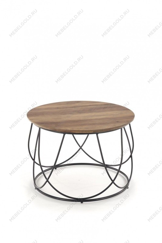 Стол журнальный Halmar NUBIRA (орех/черный) | изображение 2