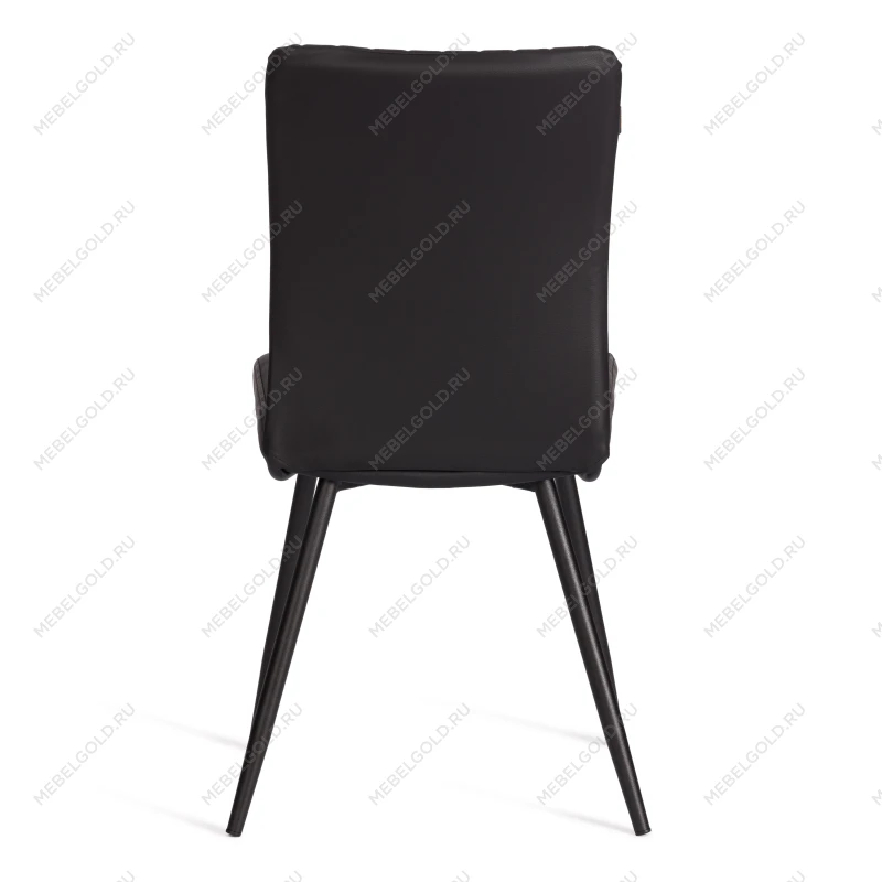 Стул обеденный Monte Carlo, TREND, экокожа, черная, 49х51х93 см | изображение 3