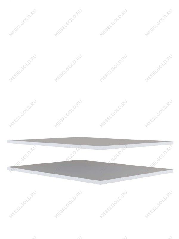 Комплект полок шкафа МОБИ (MOBI) POL/75/56 (2 шт.) к шкафу SZF/75, белый