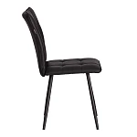 Стул обеденный Bari (2 шт. в упаковке), LT, экокожа, черная, 41х55х89 см | изображение 1