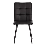 Стул обеденный Bari (2 шт. в упаковке), LT, экокожа, черная, 41х55х89 см | изображение 4
