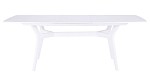 Стол Фиджи 1600(2100)х900, цвет белая эмаль | изображение 2