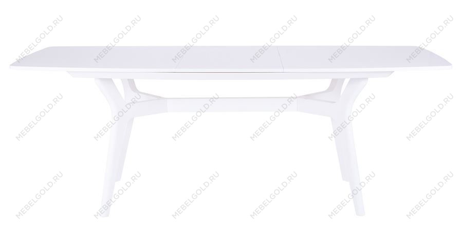Стол Фиджи 1600(2100)х900, цвет белая эмаль | изображение 2