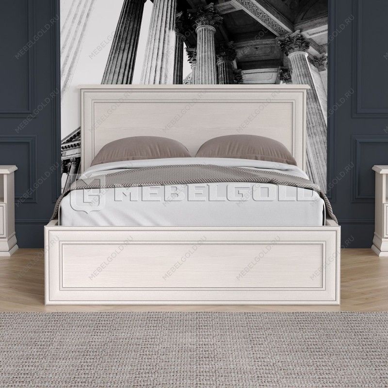 Кровать Тиффани 120 вудлайн кремовый | изображение 1