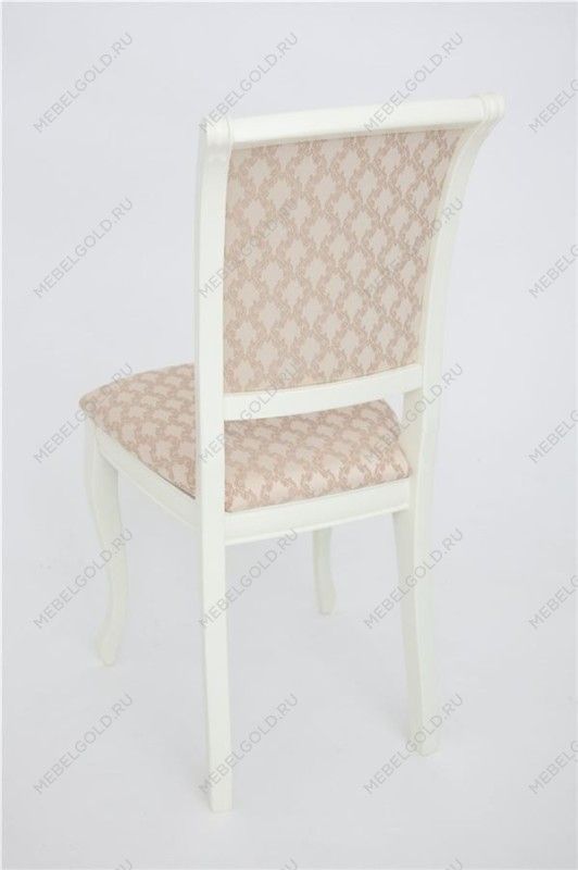 Стул Дионис (эмаль тон 11/ткань Shamberi) слоновая кость | изображение 1