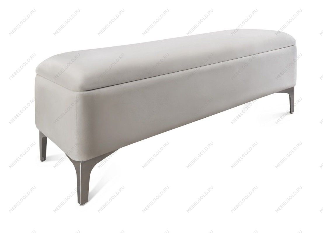 м. Марьина Роща - Банкетка Гравита серый камень