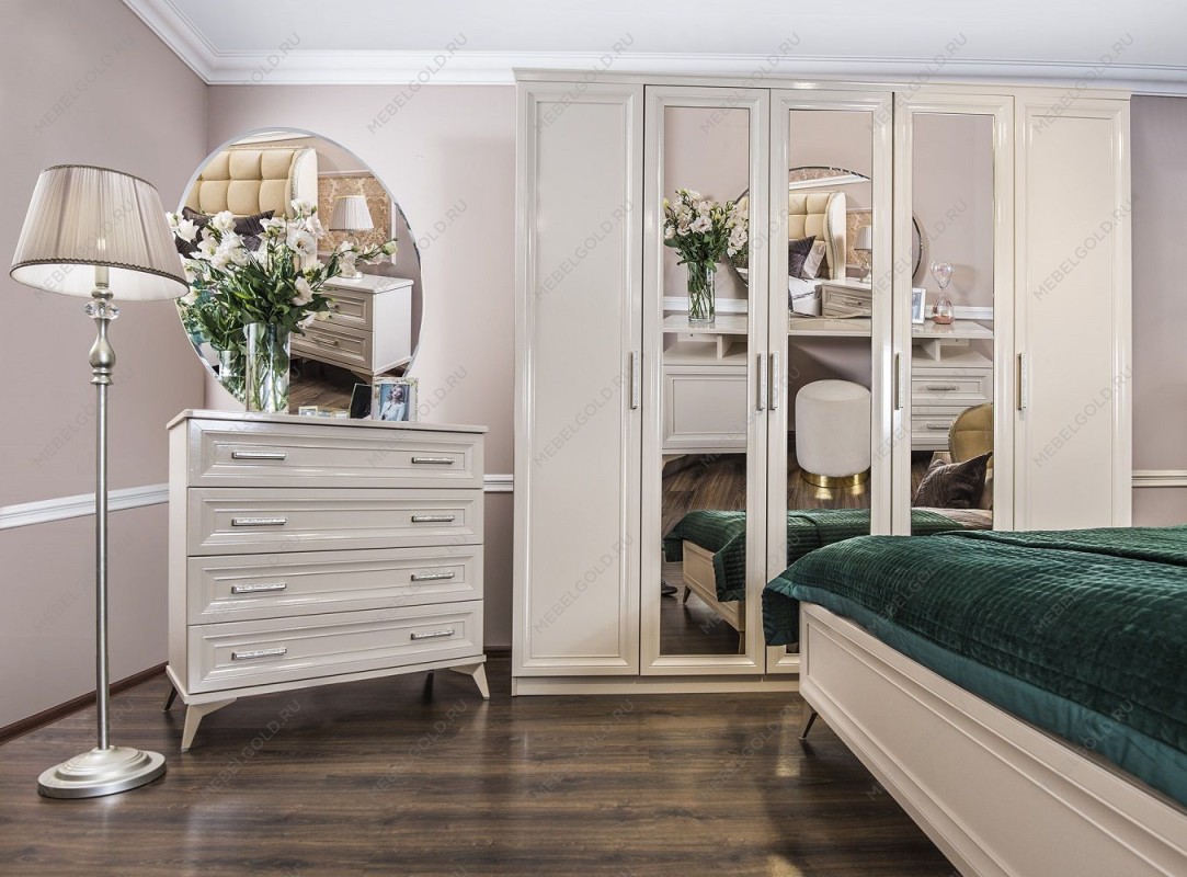 Комод Нонна 4 ящика мокко глянец | изображение 4