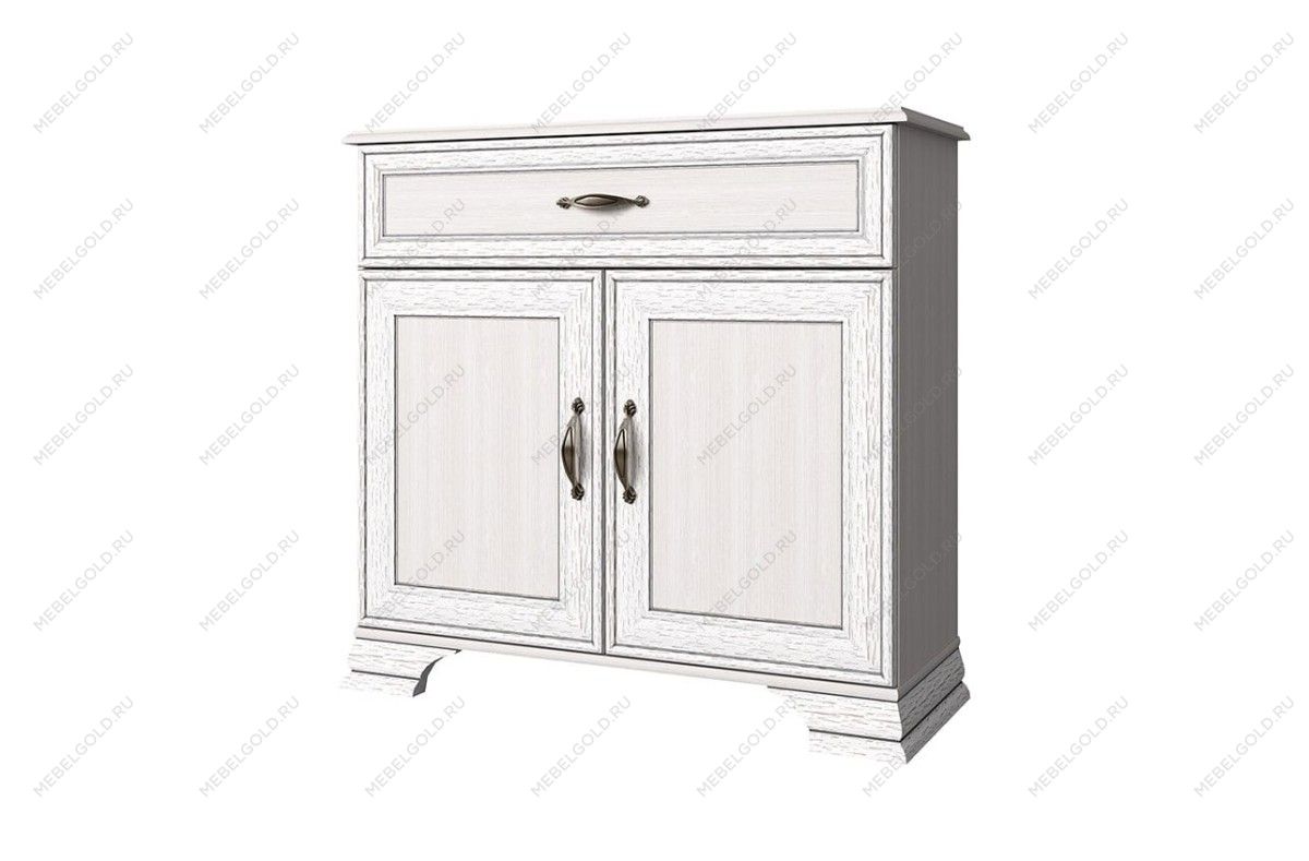 Тумба Тиффани 2D1S вудлайн кремовый