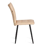 Стул обеденный Bari, LT, экокожа, бежевая, 41х55х89 см | изображение 1