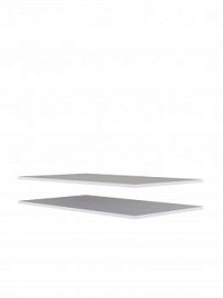 Комплект полок шкафа МОБИ (MOBI) POL/100/56 (2 шт.) к шкафу SZF/100, белый