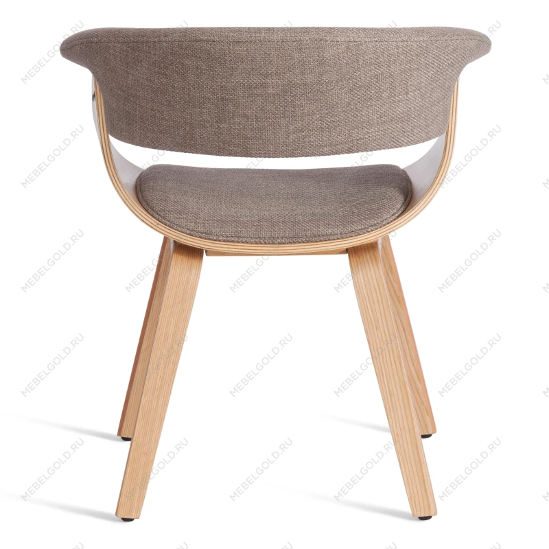 Стул VIMTA (mod.8021), дерево / ткань, 69х56х77 см, натуральный/бежевый, Aimcasa 5 | изображение 3