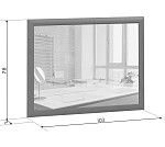 Зеркало Коен LUS/103 Венге/Штрокс | изображение 1