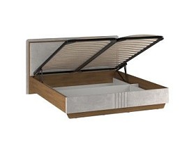 Кровать 1800 Modern с подъемным механизмом, Палермо (2000*2090*1080) Nebby 304