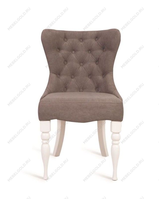 Кресло Вальс (эмаль белая/G21 - серый)