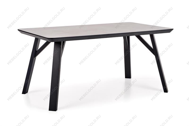 Стол обеденный Halmar HALIFAX (серо/черный) | изображение 2