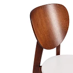 Стул DIAMANTE жесткое сидение, бук, 42 х 42 х 85 см, коричневый / белый | изображение 8