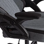 Компьютерное кресло iWolf, ткань, черный/серый | изображение 8