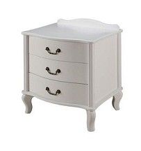 Тумбочка прикроватная Джульетта 3 ящ. (молочный дуб)