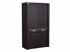 Шкаф ГМ-1 для одежды 2-х дверный Магнолия Венге