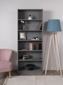 Стеллаж Варма Стэнд 78х198х28, серый