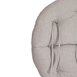 Кресло CLOUDE HOME, рогожка/металл, 97х98х90-96см, серо-бежевый, 3M 16/2 | изображение 10