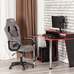 Кресло DRIVER (22), флок/ткань, серый/серый, 29/TW-12 | изображение 19