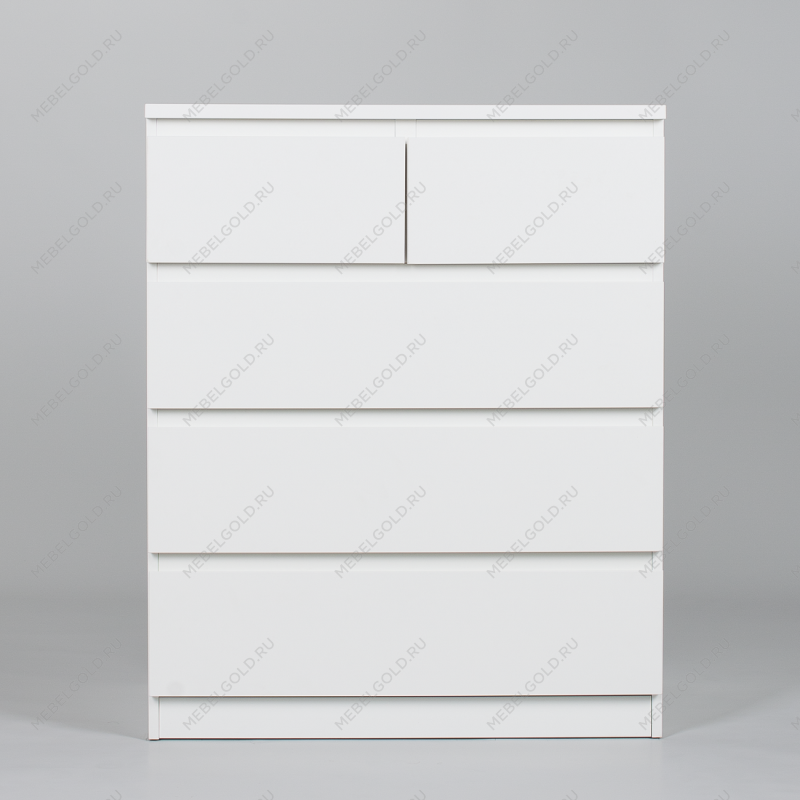 МАЛЬТА комод ИКЕА / IKEA 3+2 ящика 80х99 белый | изображение 2