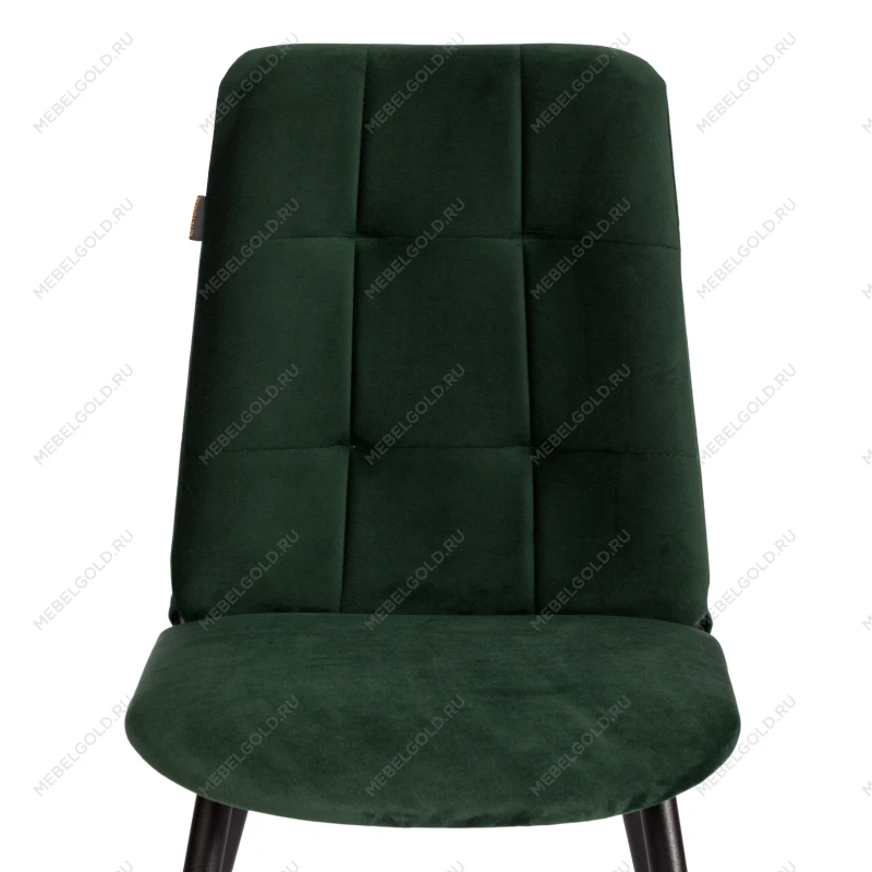 Стул обеденный Asti (2 шт. в упаковке), TREND, велюр, Deep Forest (изумруд), 50х55х93 | изображение 5
