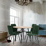 Стул обеденный Asti, велюр, 47х54х86, Deep Forest (изумруд) | изображение 14