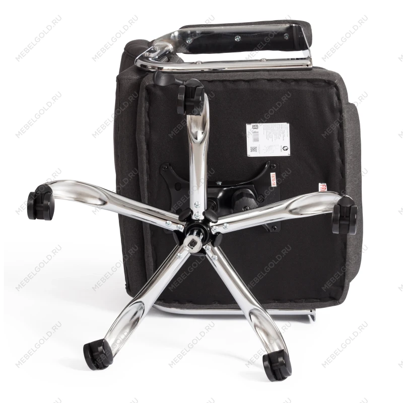 Компьютерное кресло Appolon, ткань, т.-серая | изображение 13