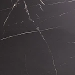 Стол обеденный VOX раздвижной, ЛДСП, 132-172x85x75,5 см, Мрамор черный/Белый | изображение 12