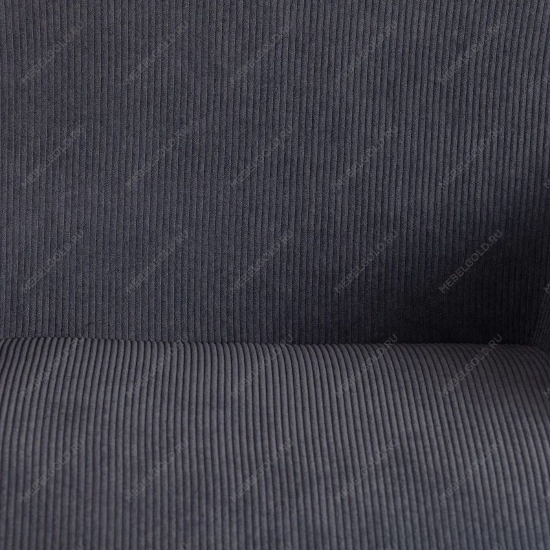 Кресло DUBLIN хром, вельвет, графит | изображение 6