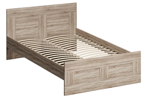 БРИМНЭС / СИРИУС кровать двойная ИКЕА / IKEA 120х200 сонома