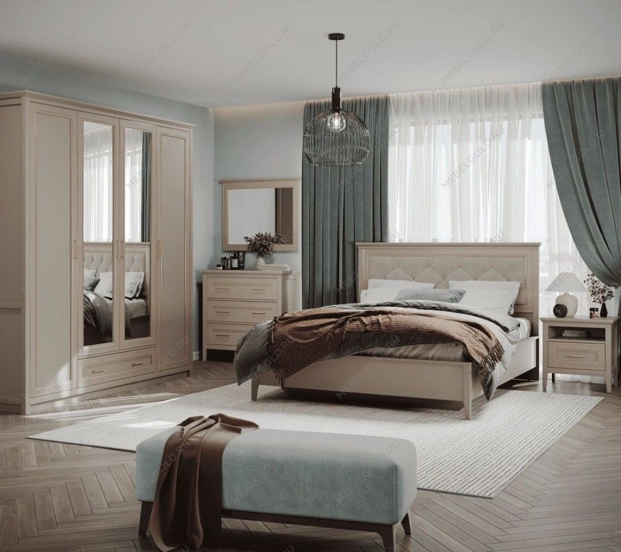 Кровать Классик LOZ160x200 с подъемным механизмом и мягким элементом | изображение 3