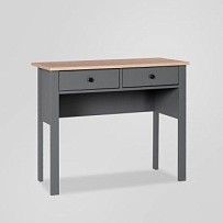 САГА стол туалетный 92х45 серый/ясень