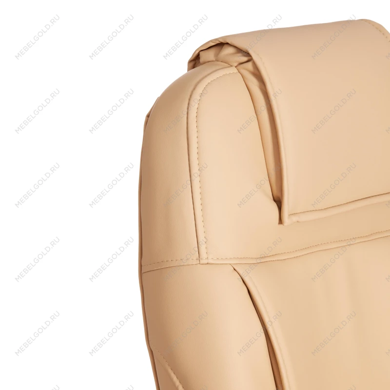 Кресло BERGAMO хром (22), кож/зам, бежевый, 36-34 | изображение 12