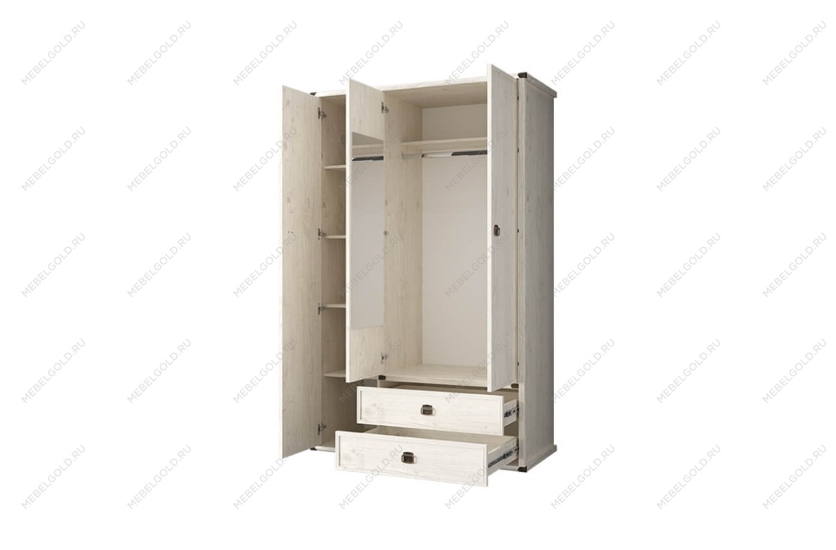 Шкаф 3-створчатый Магеллан 3DG2S | изображение 1