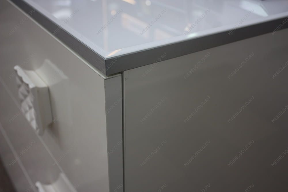 Тумба прикроватная (левая/правая) Диора слоновая кость/серебро ДТП-1 - Выставка Балашиха | изображение 9