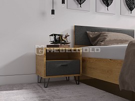 Тумба прикроватная Грейс KOM1S