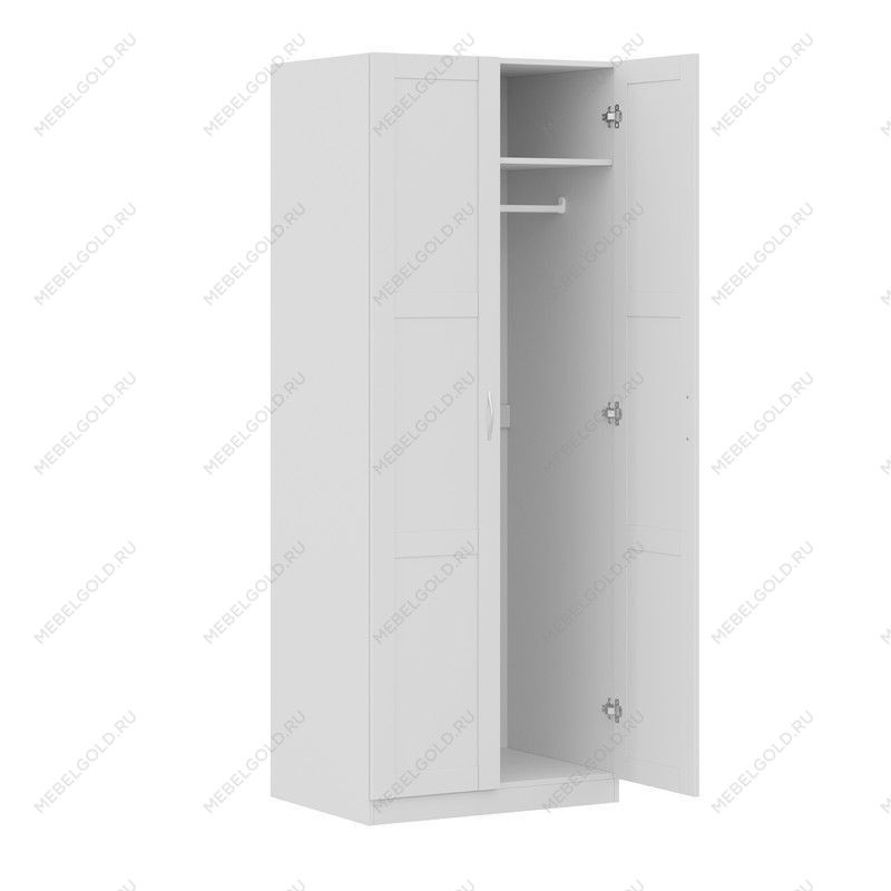 ПЕГАС Шкаф ИКЕА / IKEA 2 двери сборные белый | изображение 2