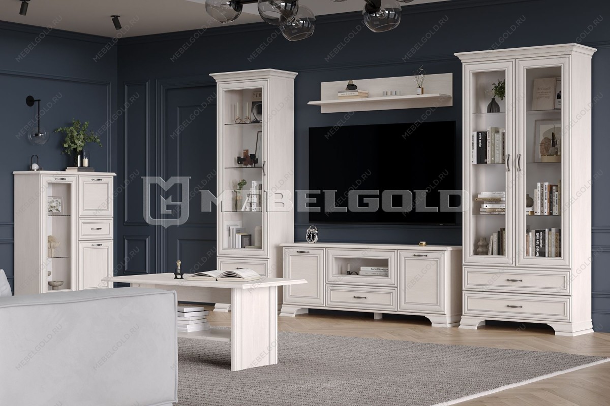 Полка Тиффани В вудлайн кремовый | изображение 3