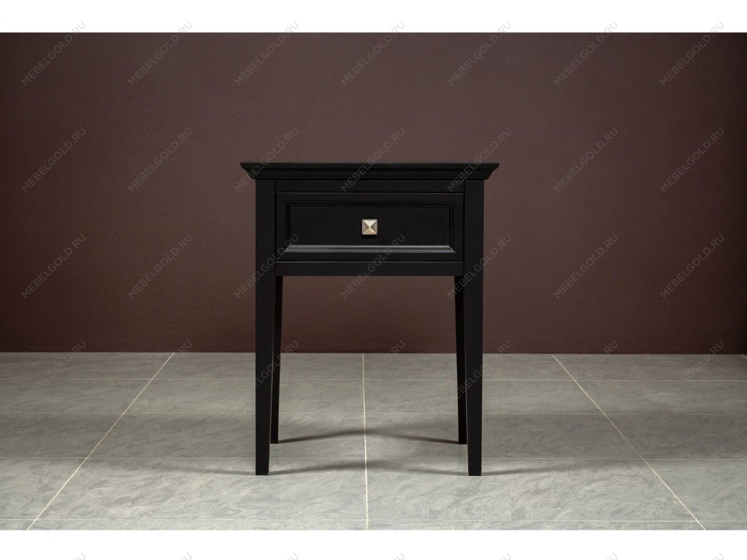 Тумба прикроватная 1 ящик Manhattan (Черный) | изображение 2