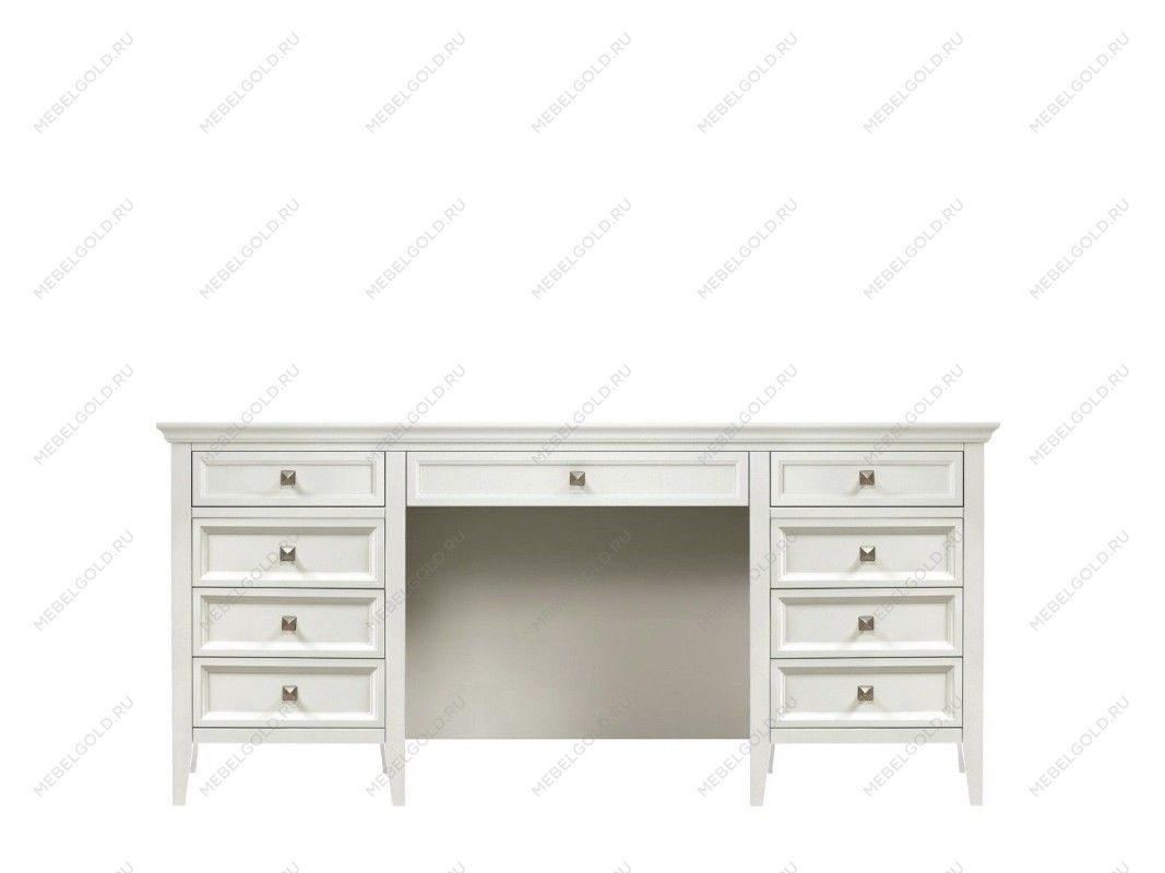 Стол письменный двухтумбовый Manhattan (Молочный)