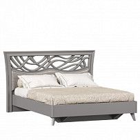 Кровать двуспальная 1600 Джулия (Оникс серый)