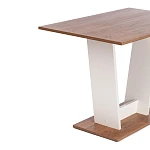 Стол обеденный TIBI L нераздвижной, ЛДСП (18 мм), 68,6 х 110 х 75 см, Дуб Канзас/Пепел | изображение 3