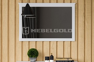 Зеркало Ева (Хельга) LUS/90 белый